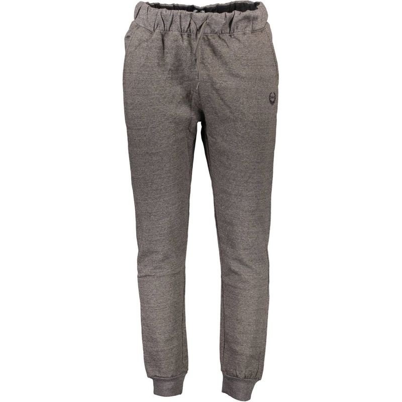 Gianmarco Venturi Grigio Polyester Men's Men's Sweatpant